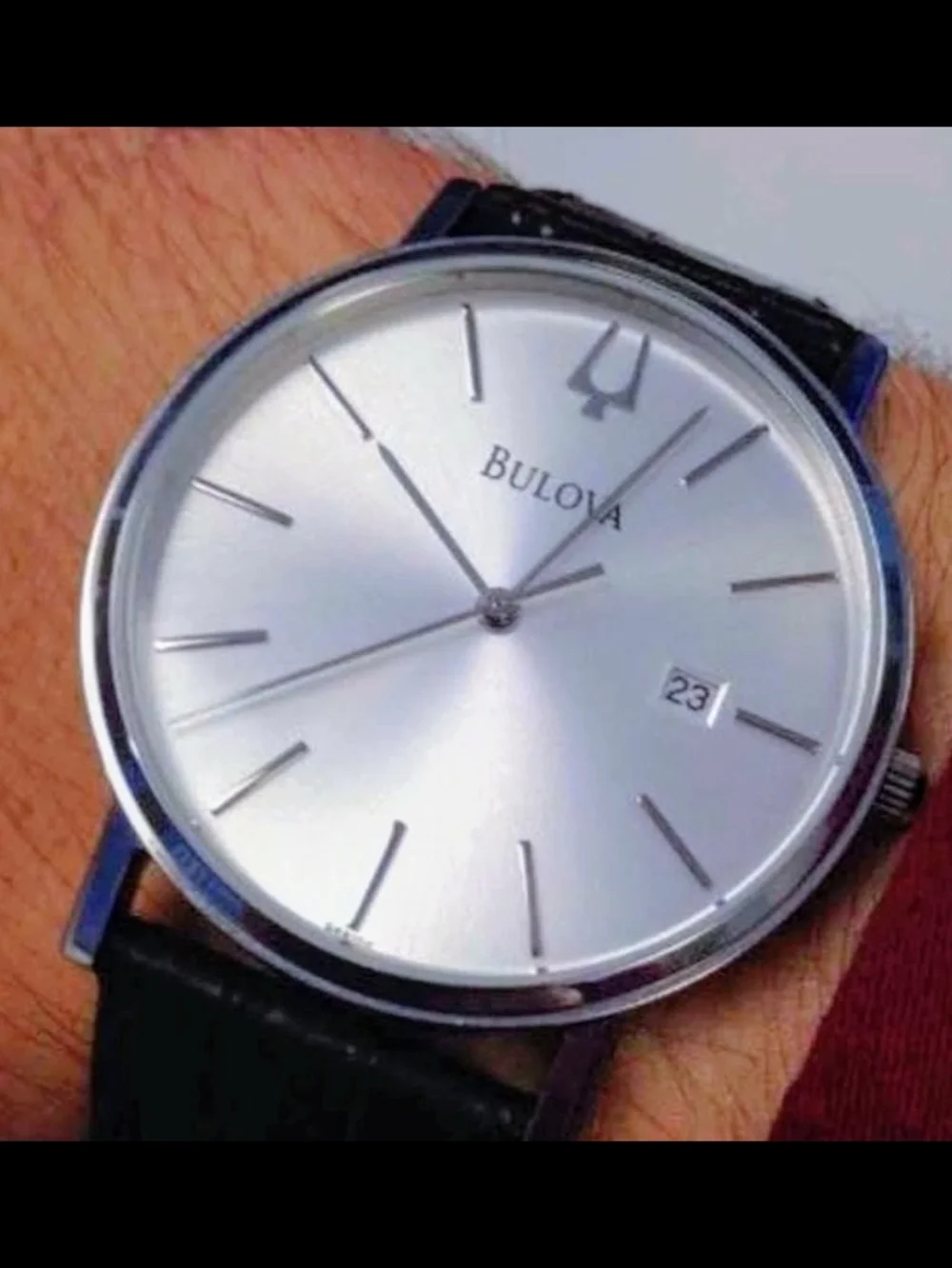 The Classic James Bond Bulova Men's Watch.